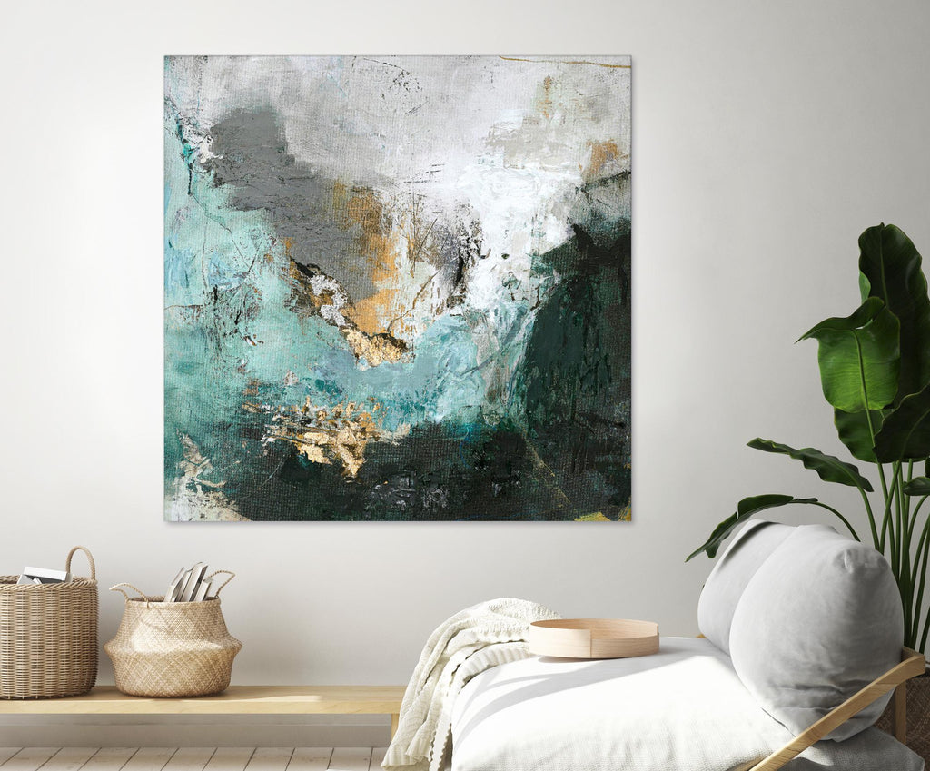 Arctic Green by Design Fabrikken on GIANT ART - multi abstracts