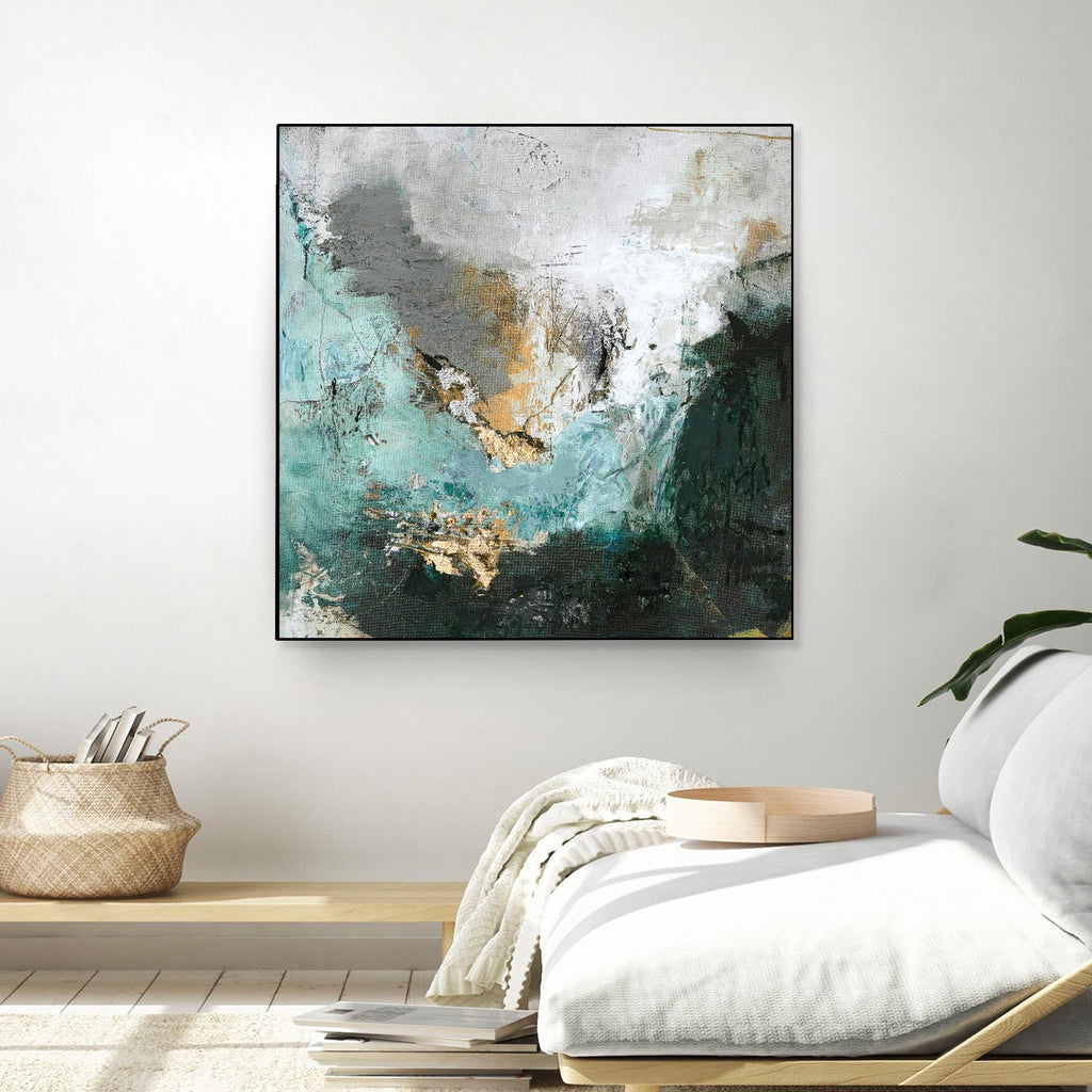 Arctic Green by Design Fabrikken on GIANT ART - multi abstracts