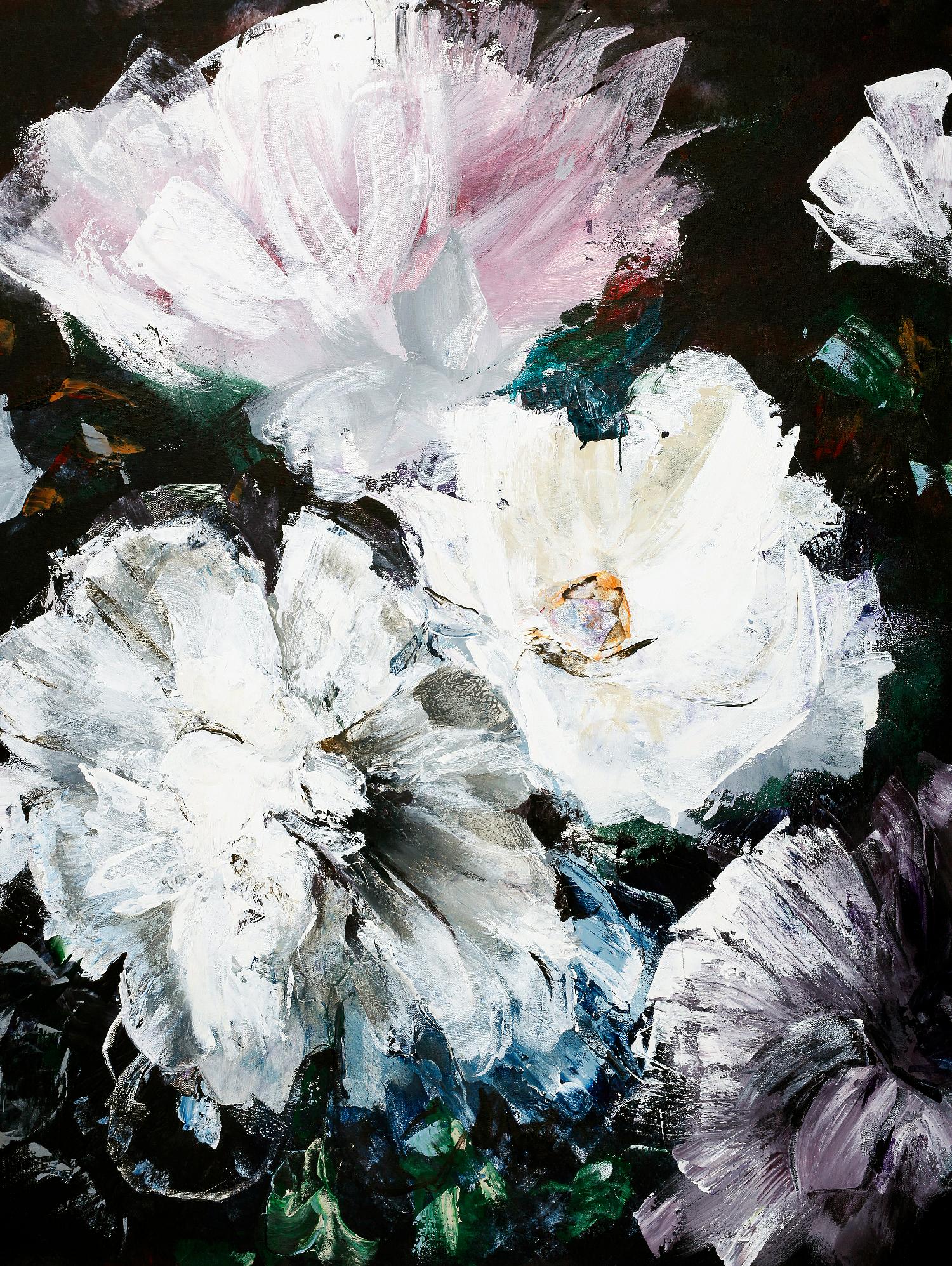 Soft Hue Flowers by Design Fabrikken on GIANT ART - multi floral/still life, flowers