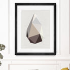 Rock 1 by Design Fabrikken on GIANT ART - brown abstracts, contemporary