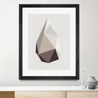 Rock 1 by Design Fabrikken on GIANT ART - brown abstracts, contemporary