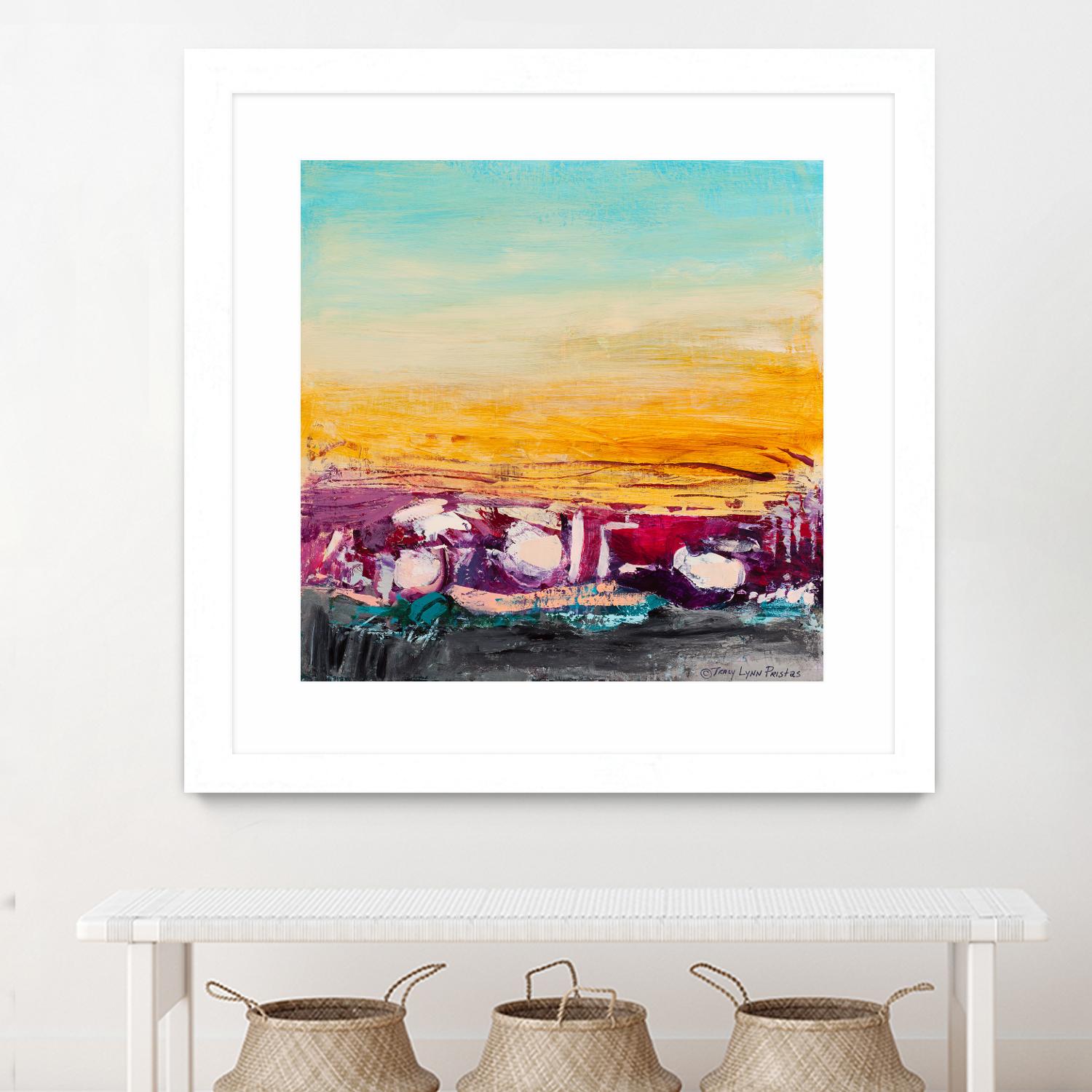 Whispered Wanderlust II by Tracy Lynn Pristas on GIANT ART - multicolor abstracts; contemporary