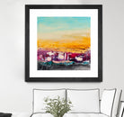 Whispered Wanderlust II by Tracy Lynn Pristas on GIANT ART - multicolor abstracts; contemporary