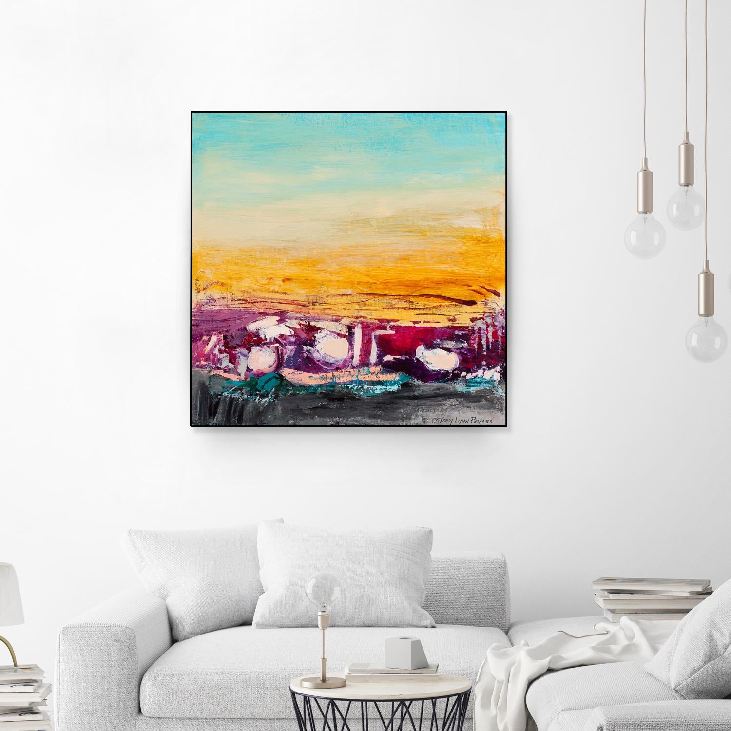 Whispered Wanderlust II by Tracy Lynn Pristas on GIANT ART - multicolor abstracts; contemporary