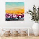 Whispered Wanderlust II by Tracy Lynn Pristas on GIANT ART - multicolor abstracts; contemporary