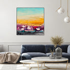 Whispered Wanderlust II by Tracy Lynn Pristas on GIANT ART - multicolor abstracts; contemporary
