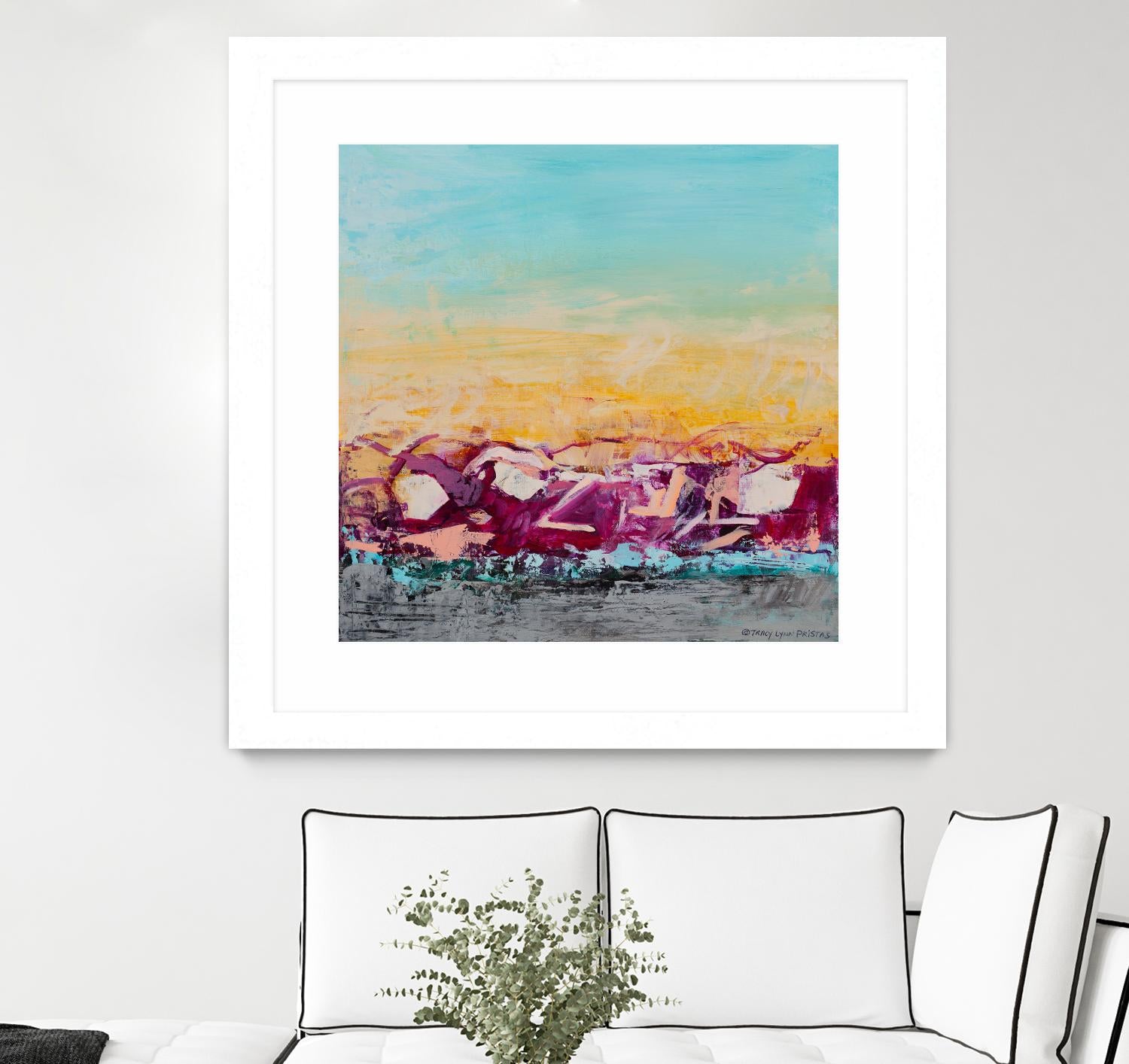 Whispered Wanderlust III by Tracy Lynn Pristas on GIANT ART - multicolor abstracts; contemporary