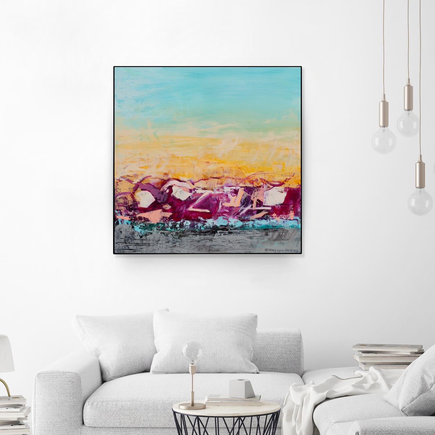 Whispered Wanderlust III by Tracy Lynn Pristas on GIANT ART - multicolor abstracts; contemporary