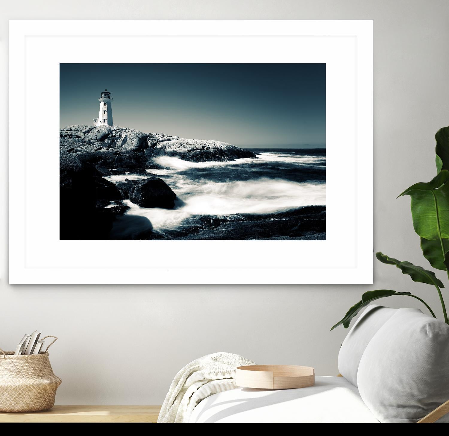 Lighthouse, Peggy’s Cove by David W. Pollard on GIANT ART - multicolor photography; coastal; landscapes