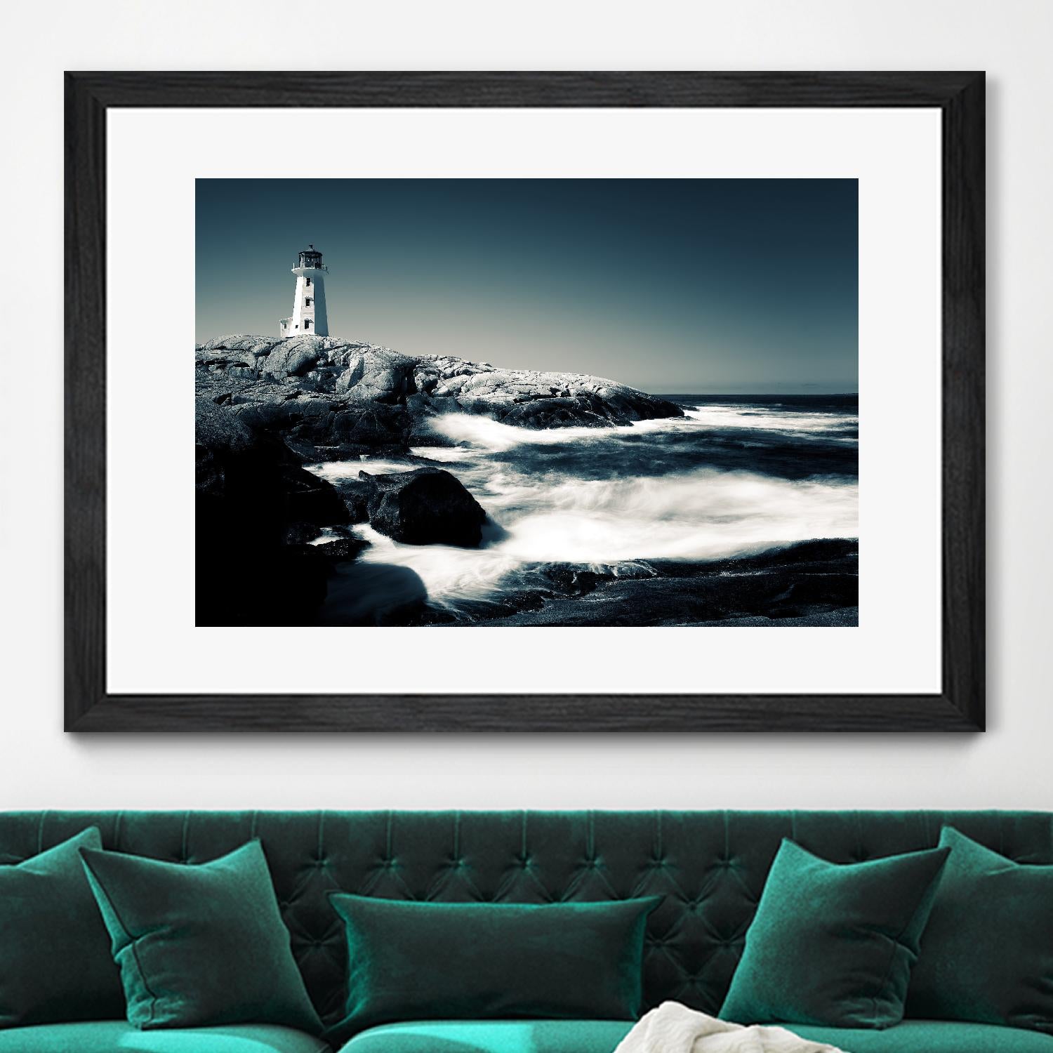 Lighthouse, Peggy’s Cove by David W. Pollard on GIANT ART - multicolor photography; coastal; landscapes