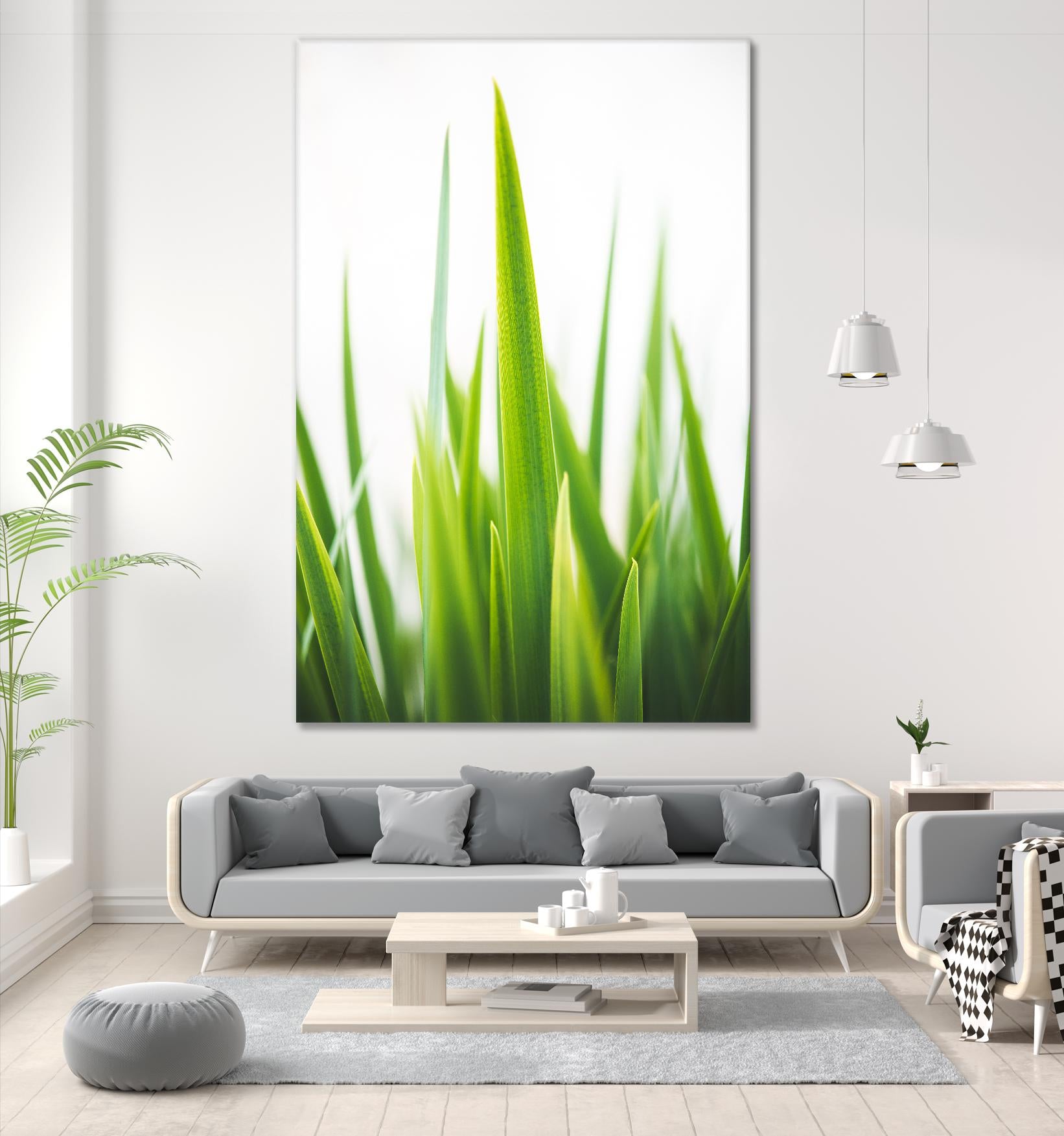 Blades of Green No. 1 by Sonja Quintero on GIANT ART - multi floral/still life, photography