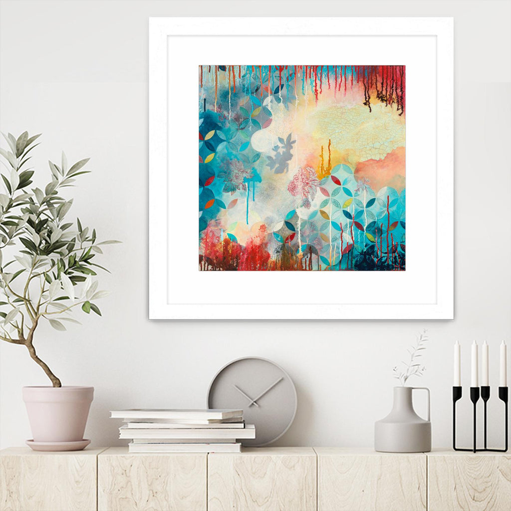 Tranquil Eden 2 by Heather Noel Robinson on GIANT ART - multicolor abstracts; contemporary