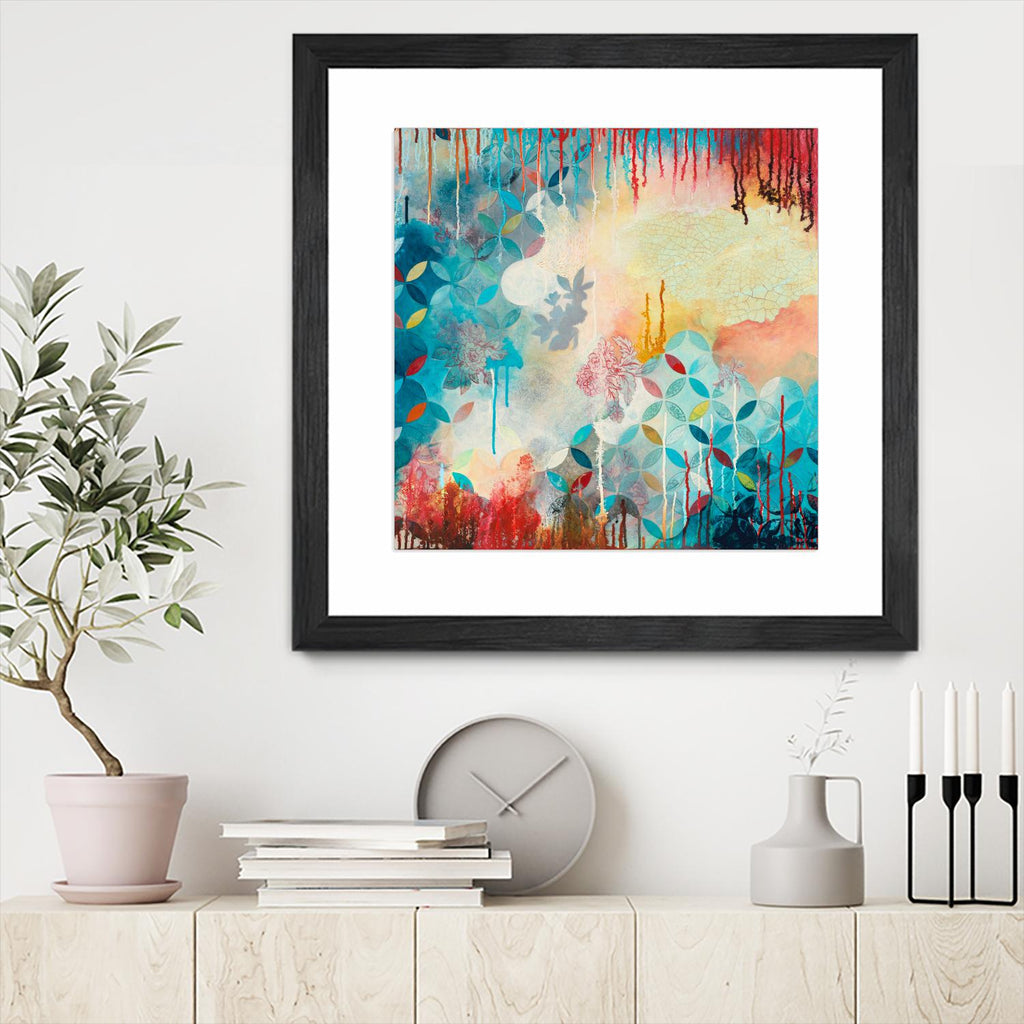 Tranquil Eden 2 by Heather Noel Robinson on GIANT ART - multicolor abstracts; contemporary