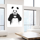 All You Need is Love by Balazs Solti on GIANT ART - white animals