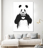 All You Need is Love by Balazs Solti on GIANT ART - white animals