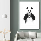 All You Need is Love by Balazs Solti on GIANT ART - white animals