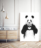 All You Need is Love by Balazs Solti on GIANT ART - white animals