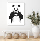 All You Need is Love by Balazs Solti on GIANT ART - white animals