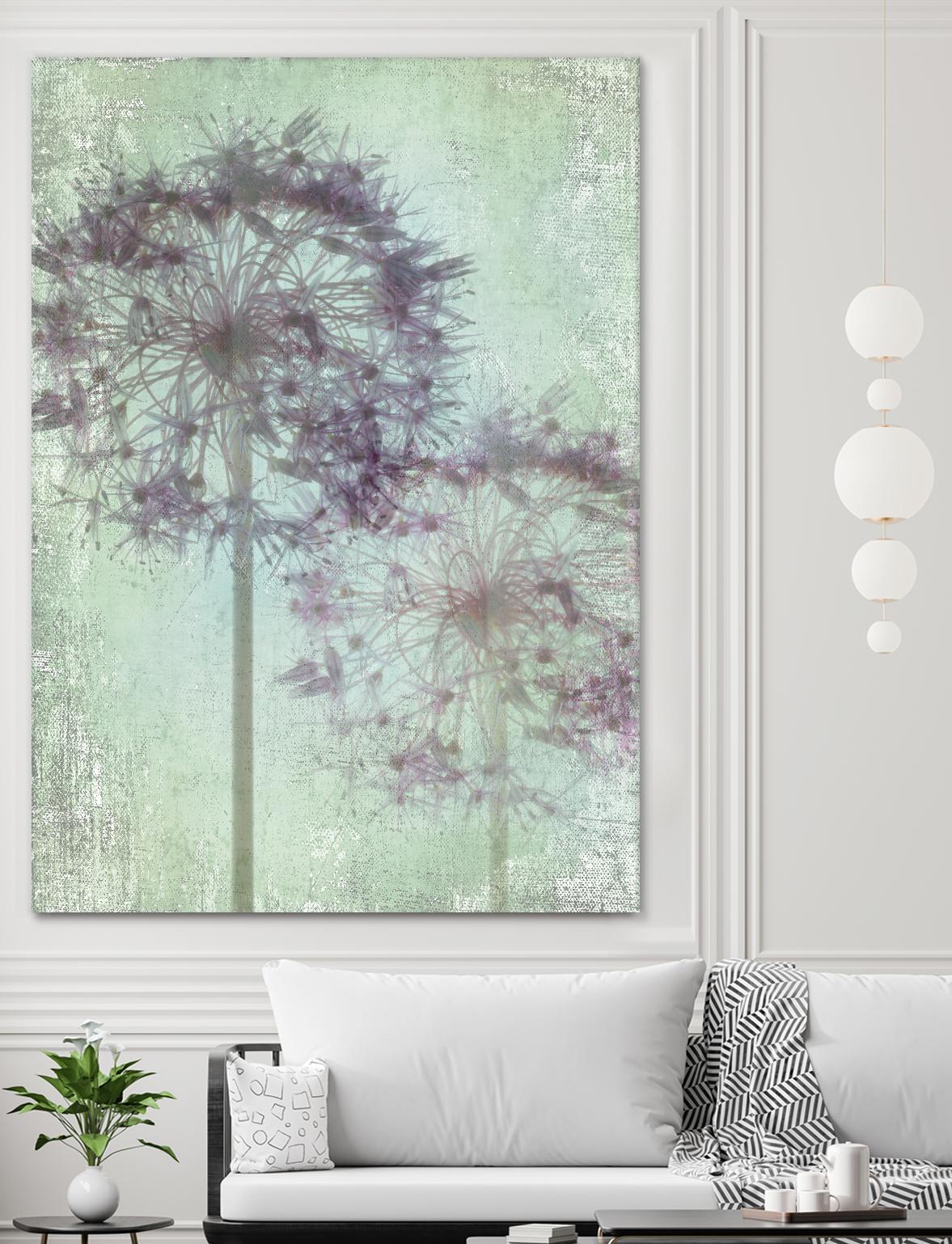 Allium Globe Master by Judy Stalus on GIANT ART - multicolor photography; floral/still life