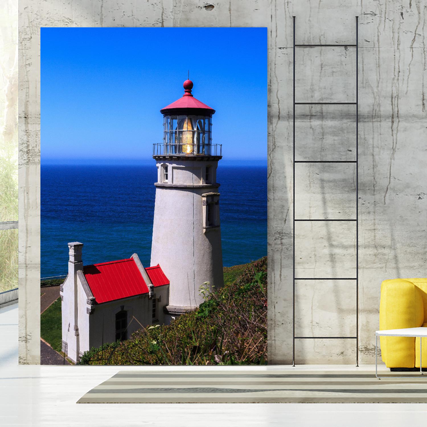 Heceta Head Lighthouse by Shawn/Corinne Severn on GIANT ART - multicolor photography; coastal
