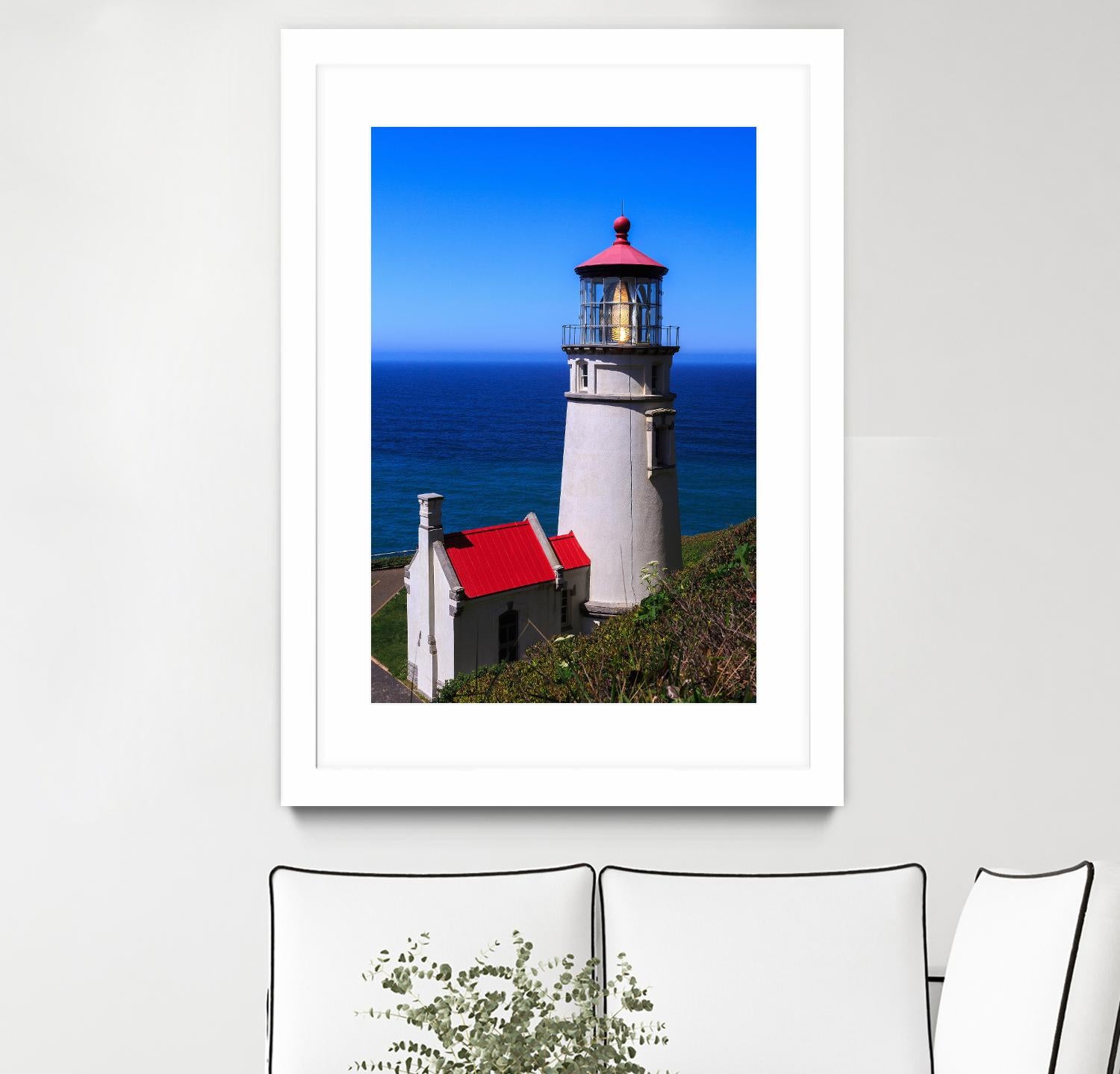 Heceta Head Lighthouse by Shawn/Corinne Severn on GIANT ART - multicolor photography; coastal