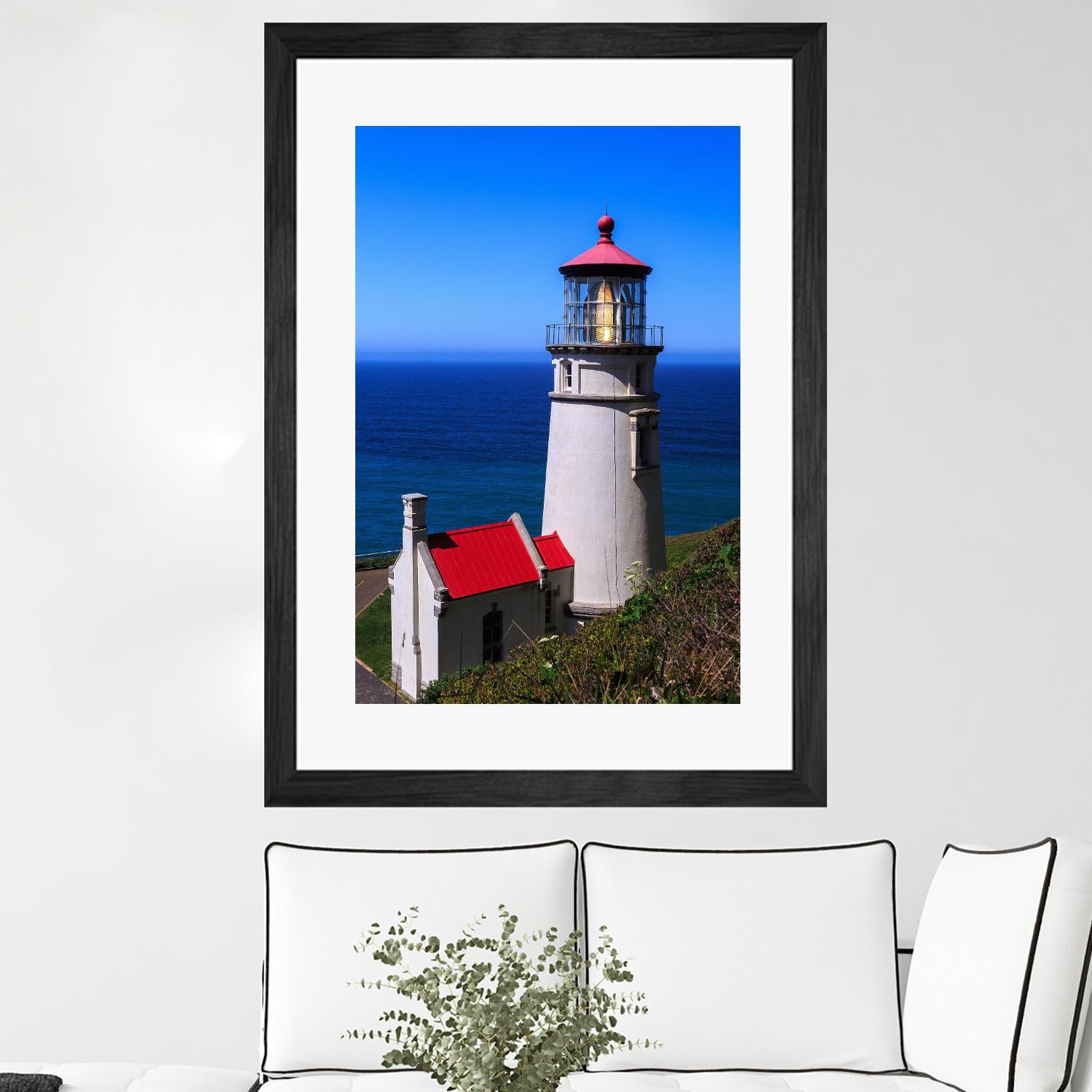 Heceta Head Lighthouse by Shawn/Corinne Severn on GIANT ART - multicolor photography; coastal
