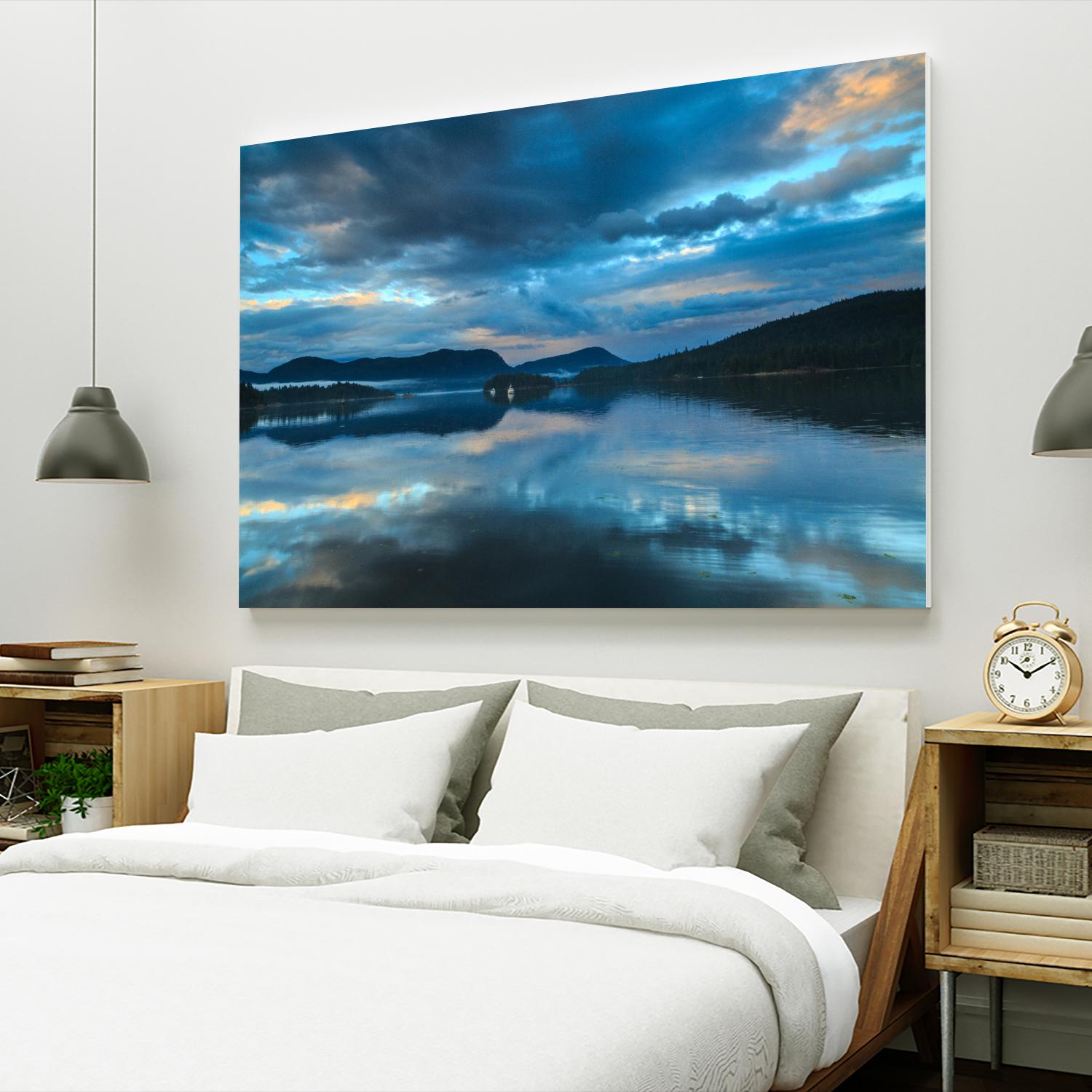 Waiatt Bay Evening by Shawn/Corinne Severn on GIANT ART - multicolor landscapes; photography; coastal