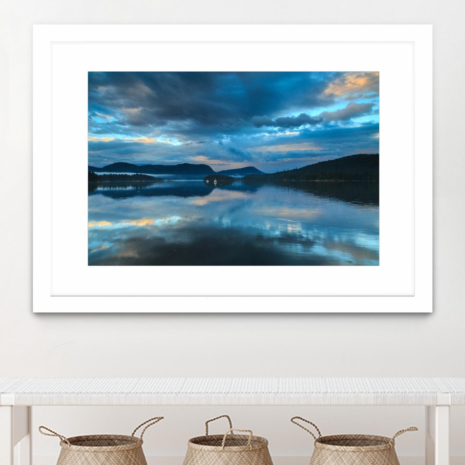 Waiatt Bay Evening by Shawn/Corinne Severn on GIANT ART - multicolor landscapes; photography; coastal