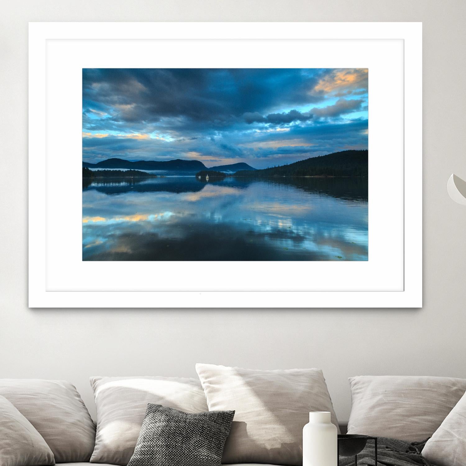 Waiatt Bay Evening by Shawn/Corinne Severn on GIANT ART - multicolor landscapes; photography; coastal