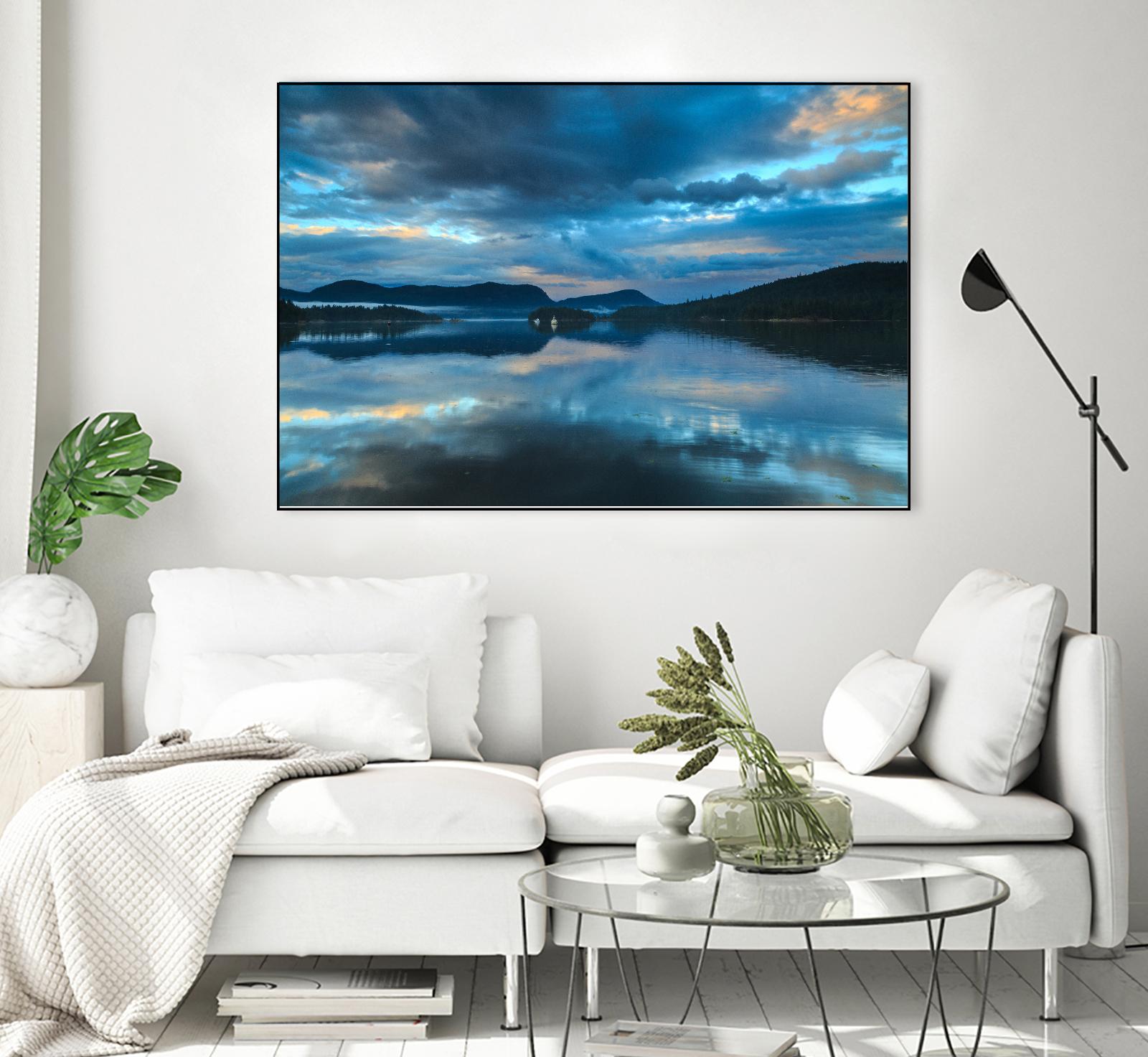 Waiatt Bay Evening by Shawn/Corinne Severn on GIANT ART - multicolor landscapes; photography; coastal