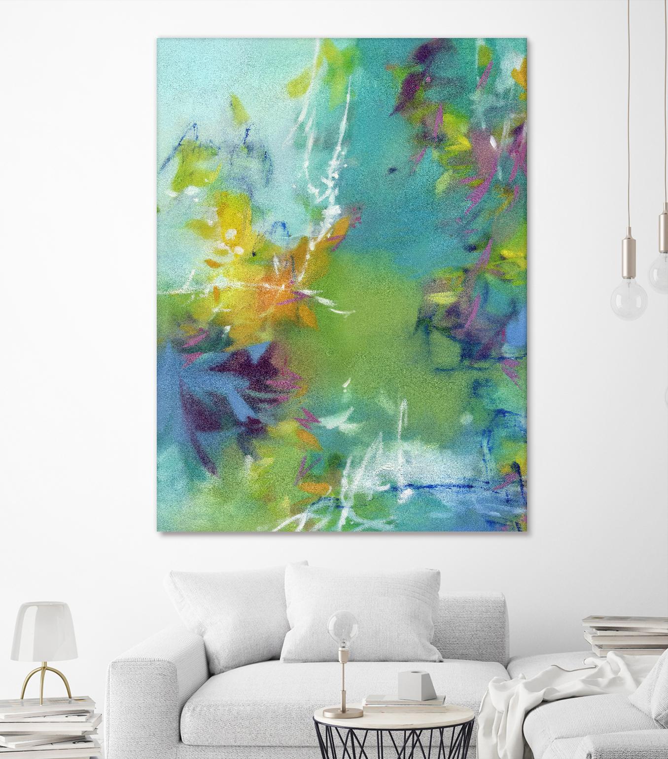 Windswept by Elisa Sheehan on GIANT ART - multicolor abstracts; contemporary