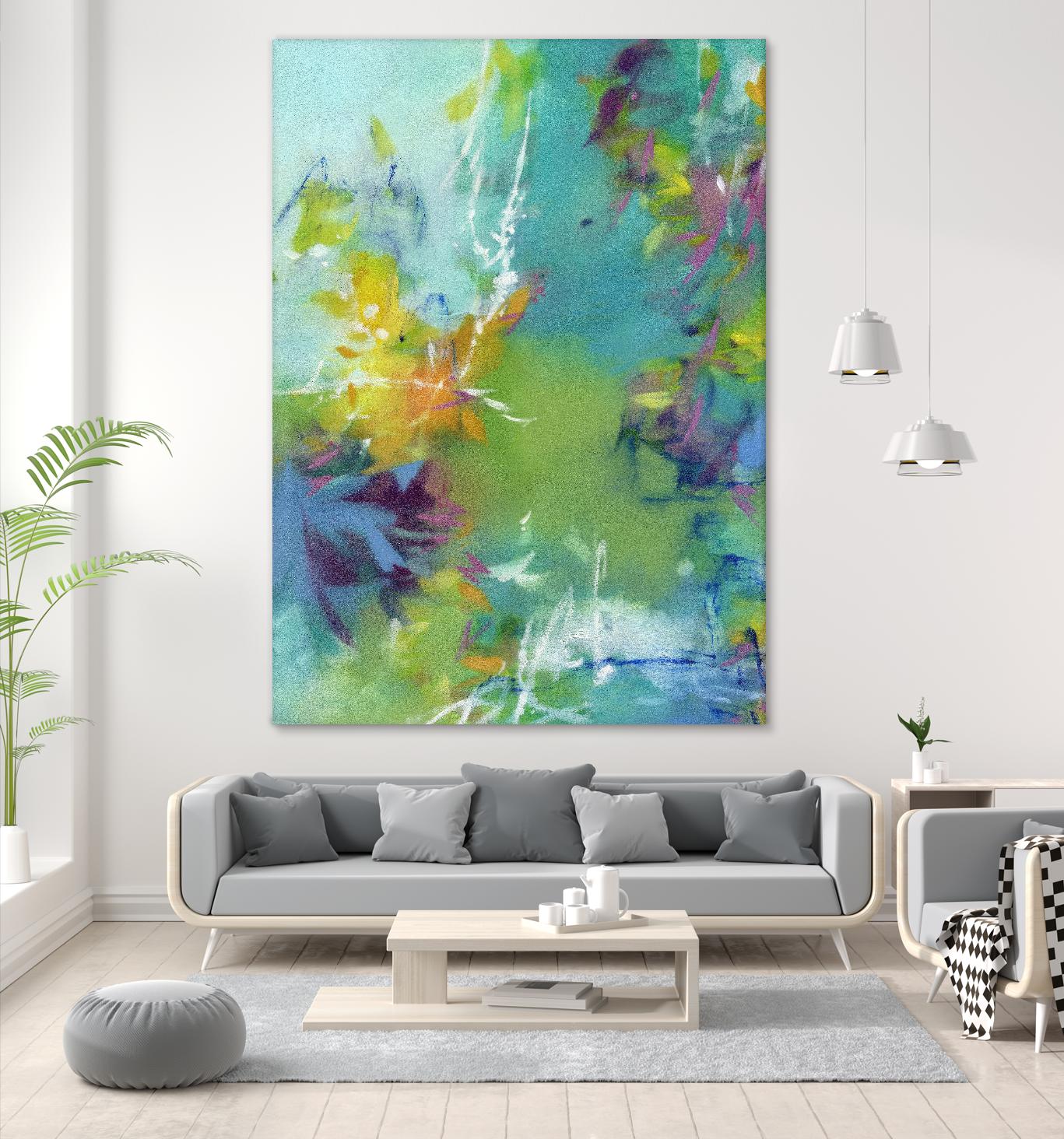 Windswept by Elisa Sheehan on GIANT ART - multicolor abstracts; contemporary