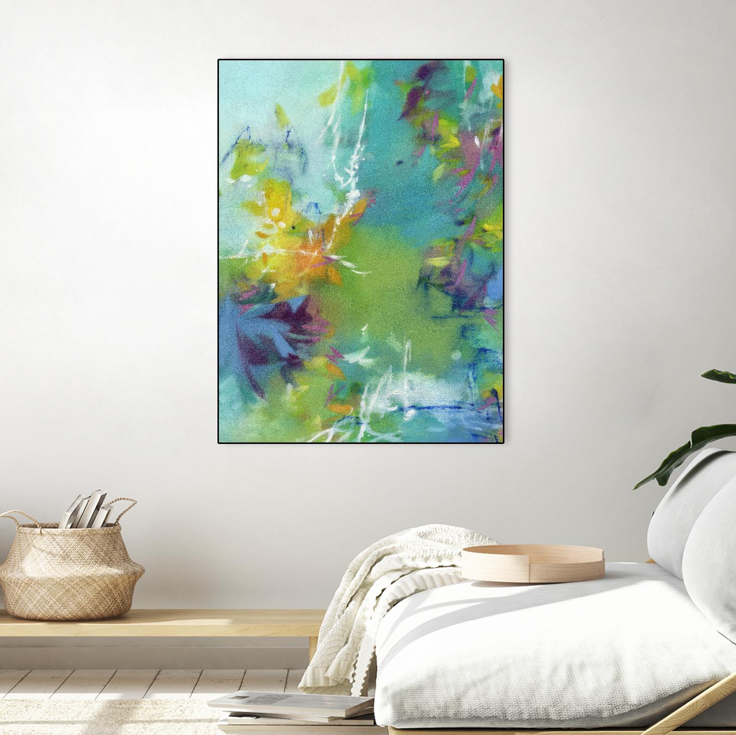 Windswept by Elisa Sheehan on GIANT ART - multicolor abstracts; contemporary