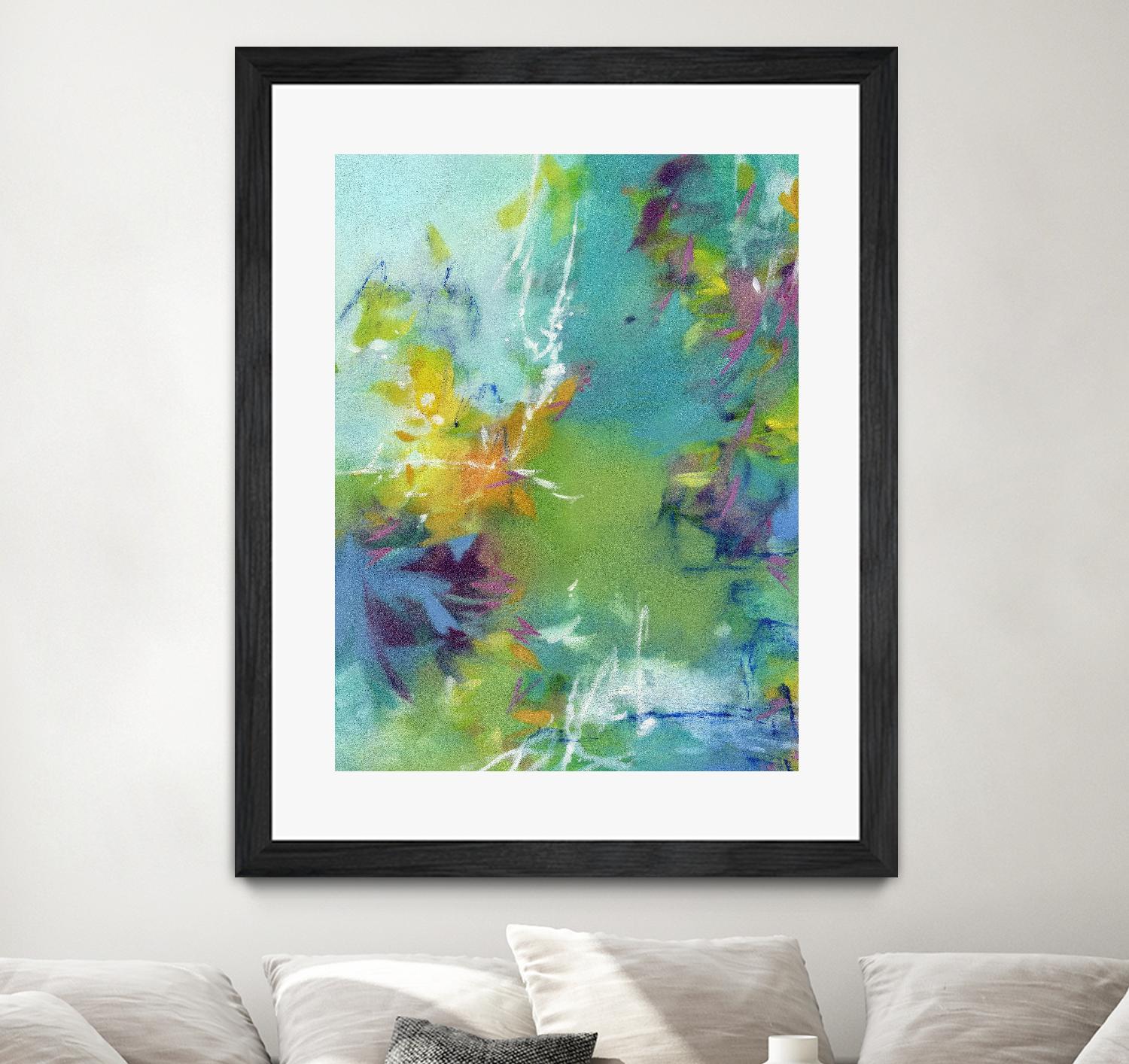 Windswept by Elisa Sheehan on GIANT ART - multicolor abstracts; contemporary