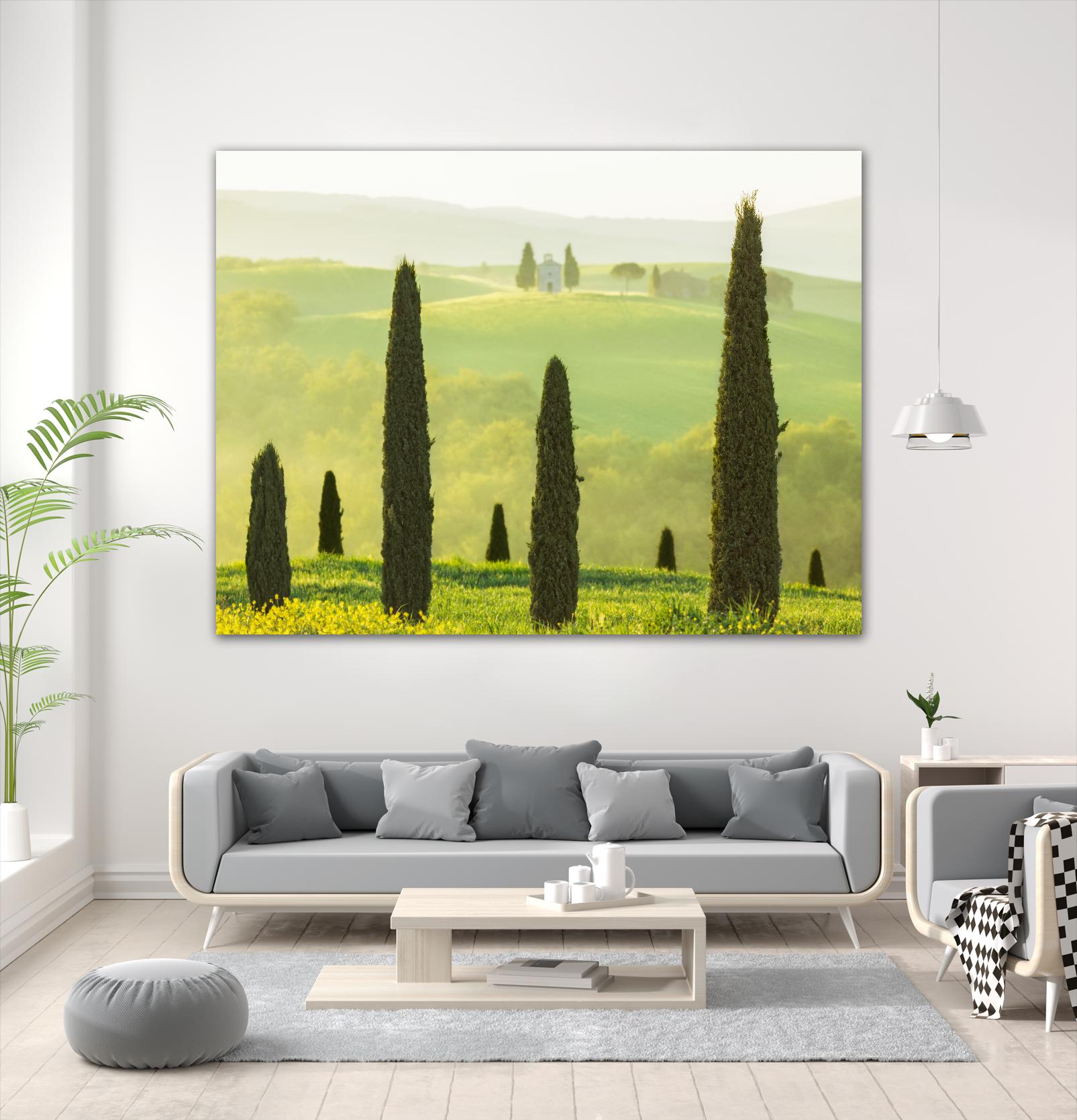 Tuscan Temple by Lars Van de Goor on GIANT ART - multicolor photography; landscapes