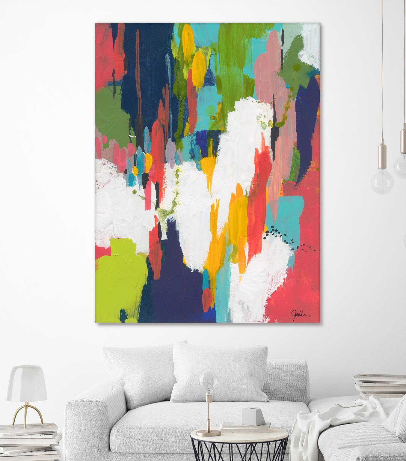 Winter Field by Jan Weiss on GIANT ART - black,white abstracts, contemporary