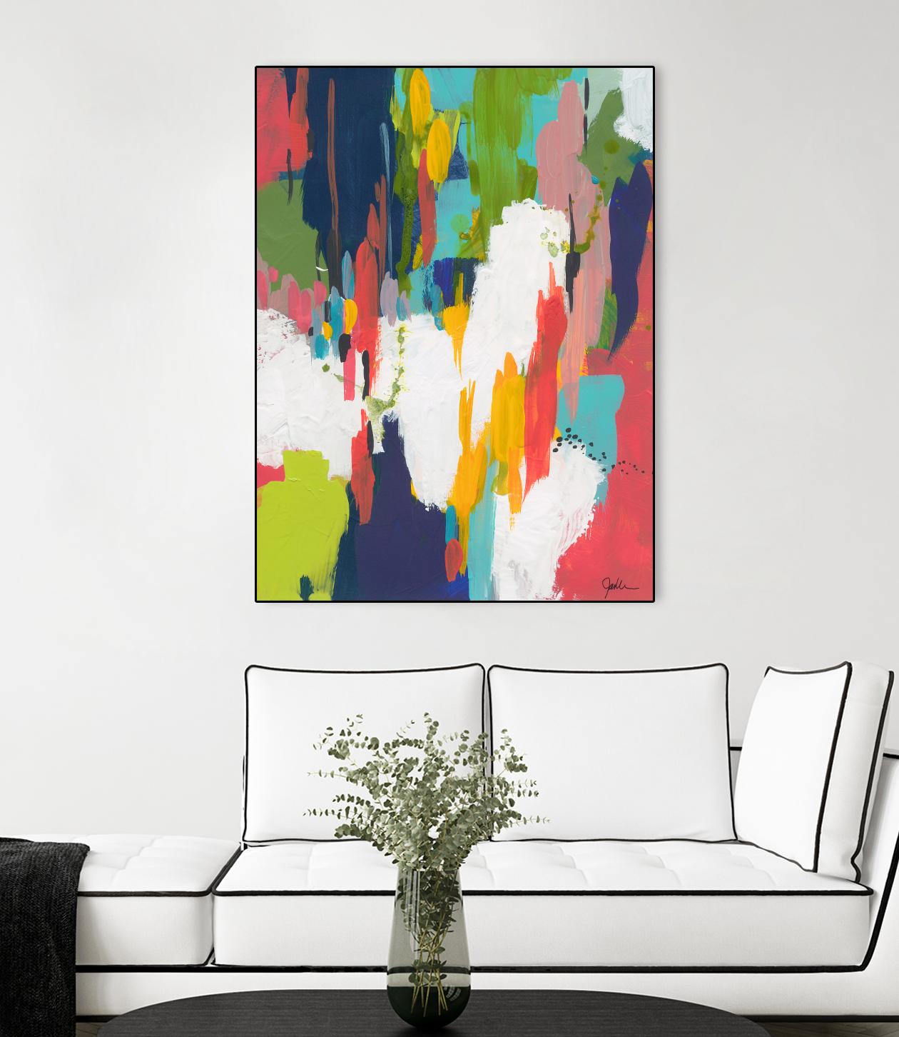Winter Field by Jan Weiss on GIANT ART - black,white abstracts, contemporary