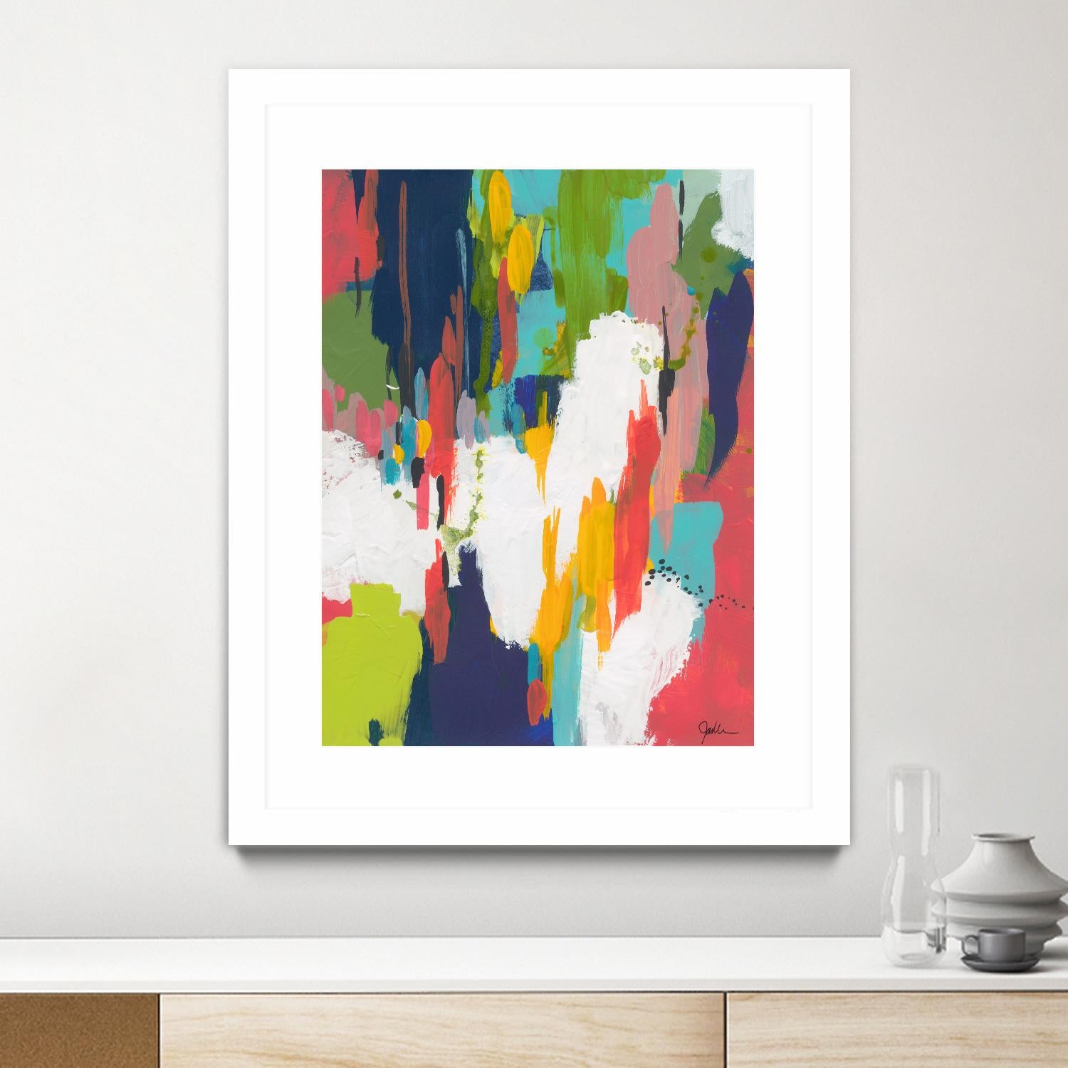 Winter Field by Jan Weiss on GIANT ART - black,white abstracts, contemporary