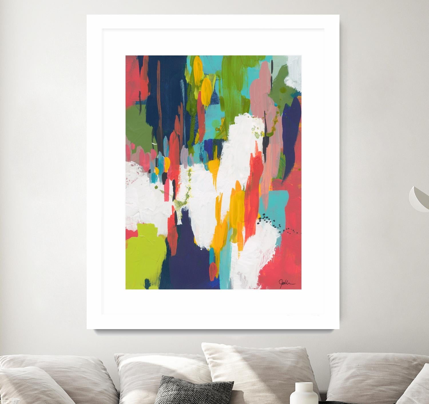 Winter Field by Jan Weiss on GIANT ART - black,white abstracts, contemporary