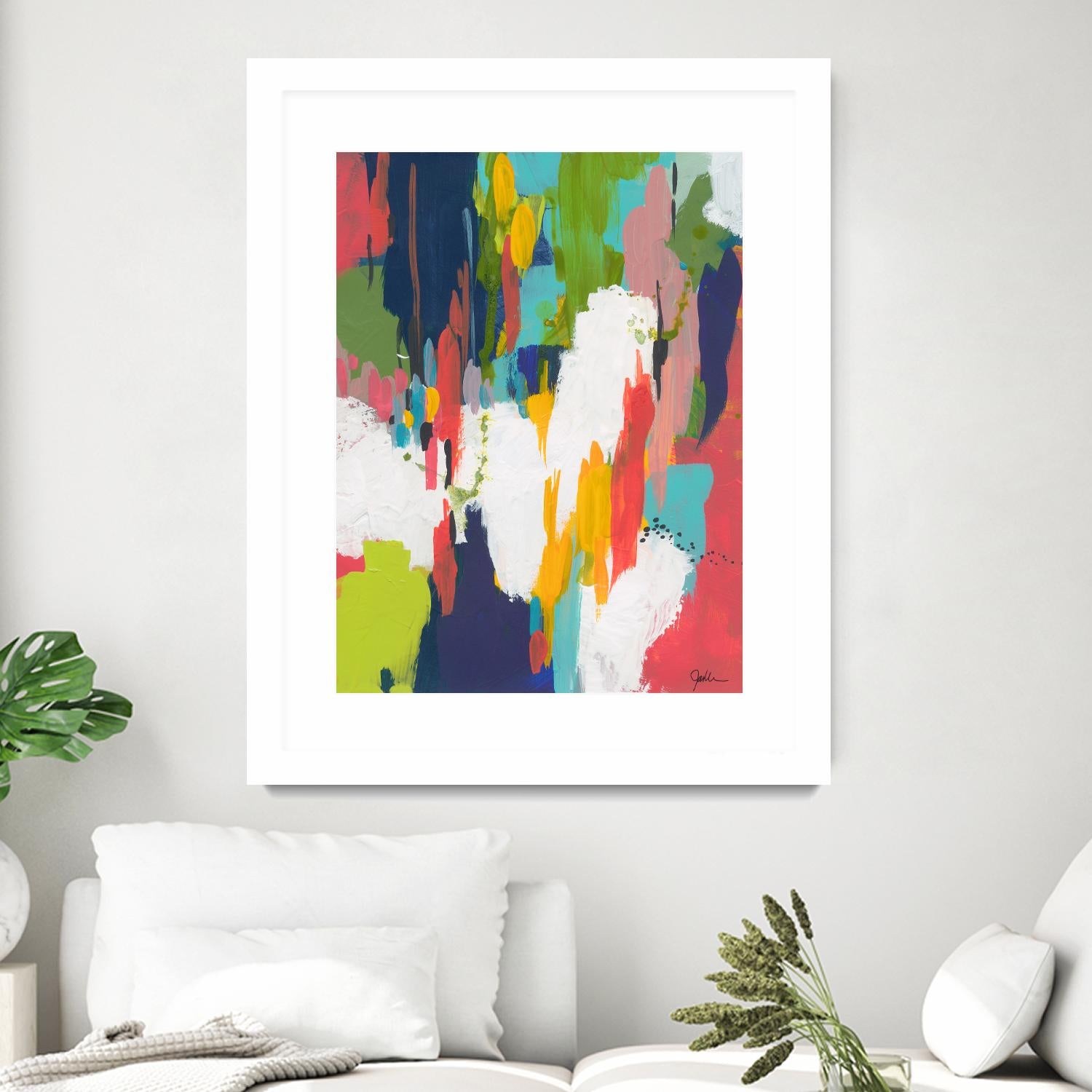 Winter Field by Jan Weiss on GIANT ART - black,white abstracts, contemporary