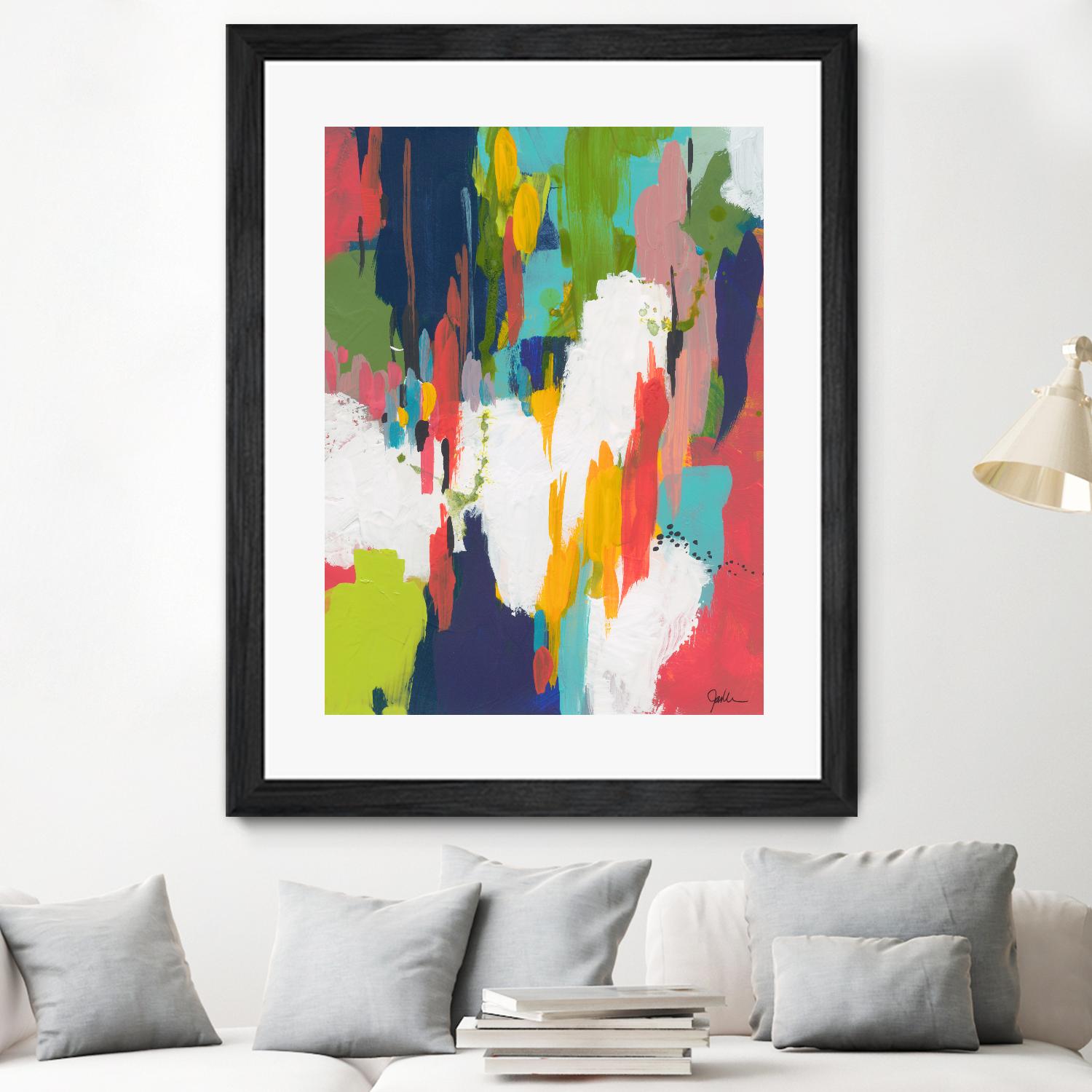 Winter Field by Jan Weiss on GIANT ART - black,white abstracts, contemporary