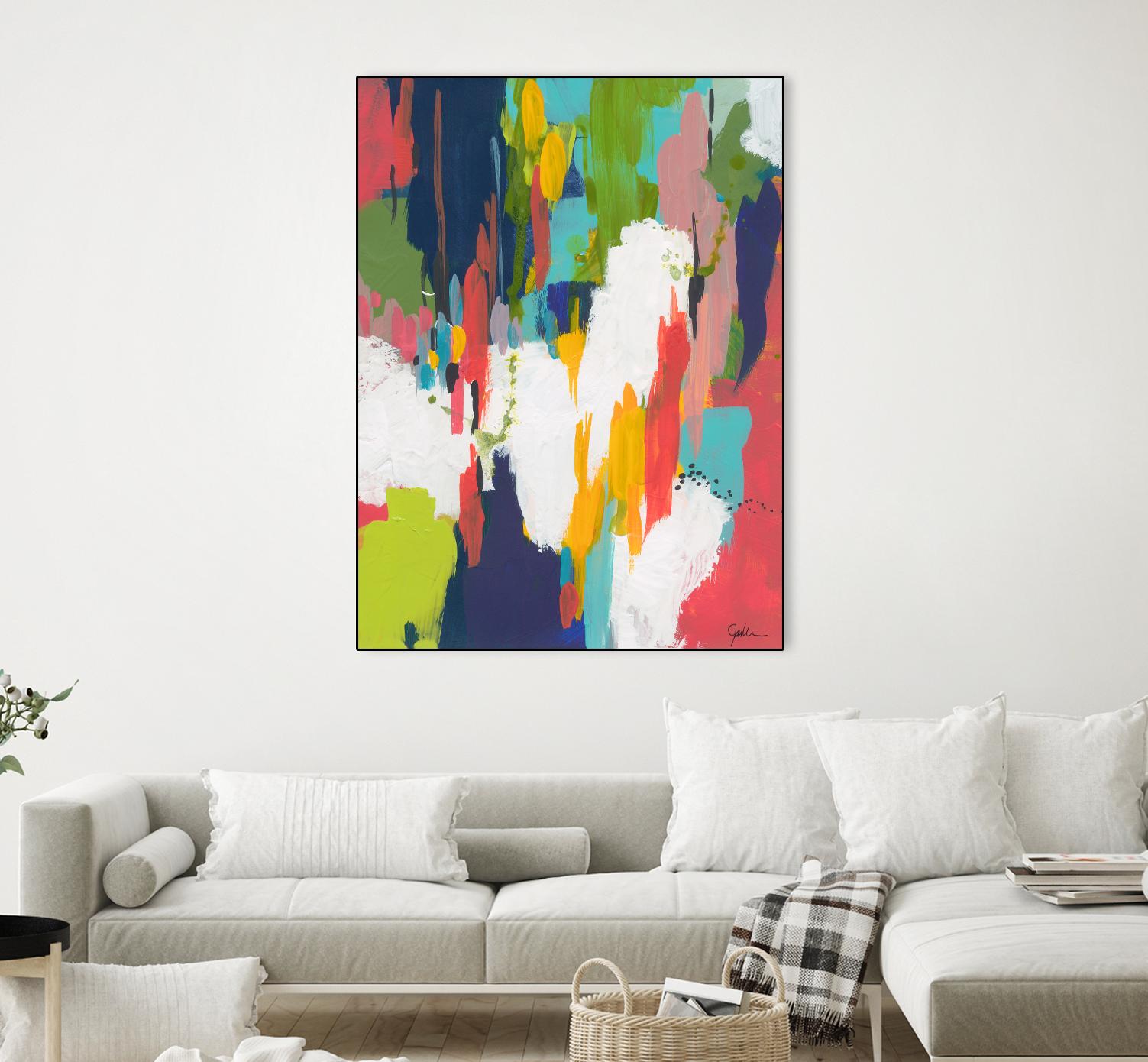 Winter Field by Jan Weiss on GIANT ART - black,white abstracts, contemporary
