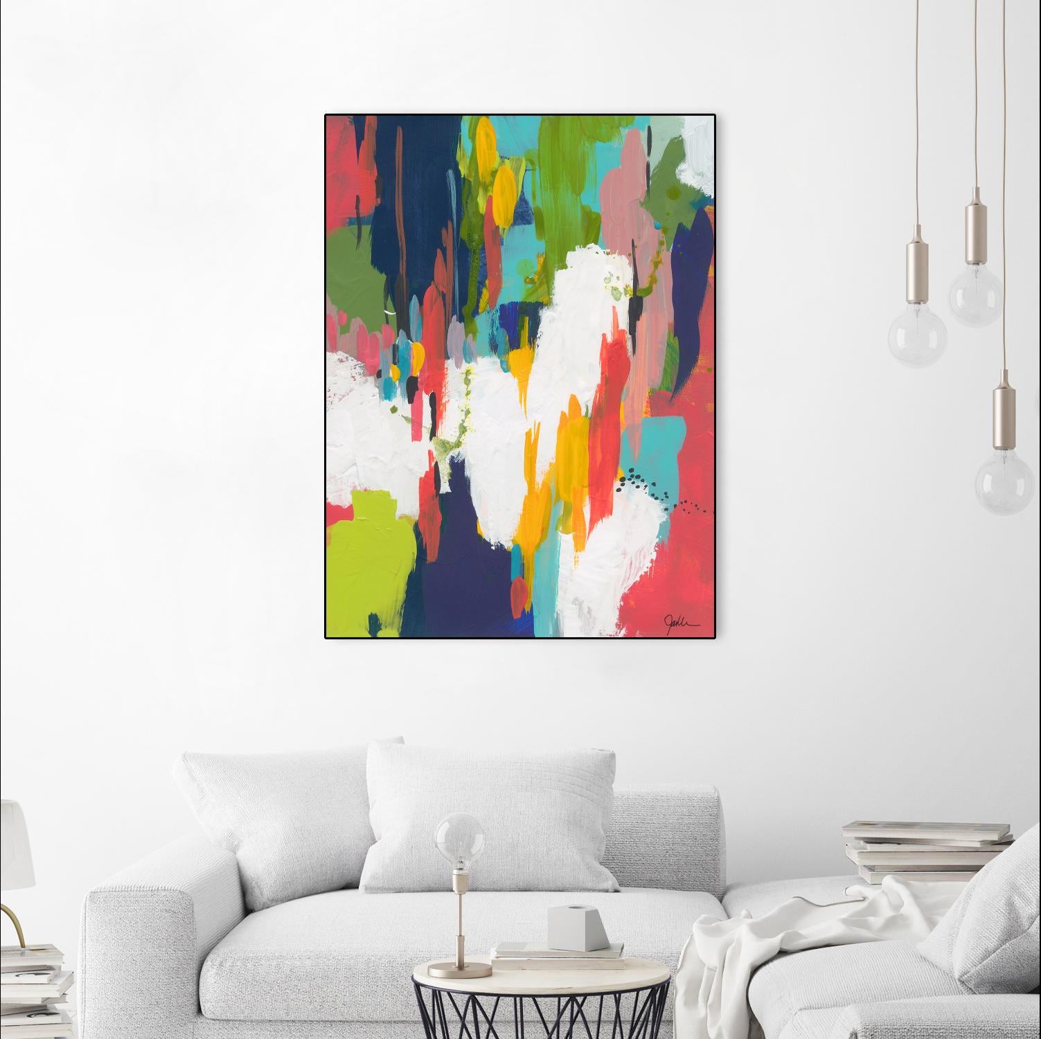 Winter Field by Jan Weiss on GIANT ART - black,white abstracts, contemporary
