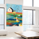 Western Edge by Jan Weiss on GIANT ART - multicolor landscapes; contemporary; abstracts