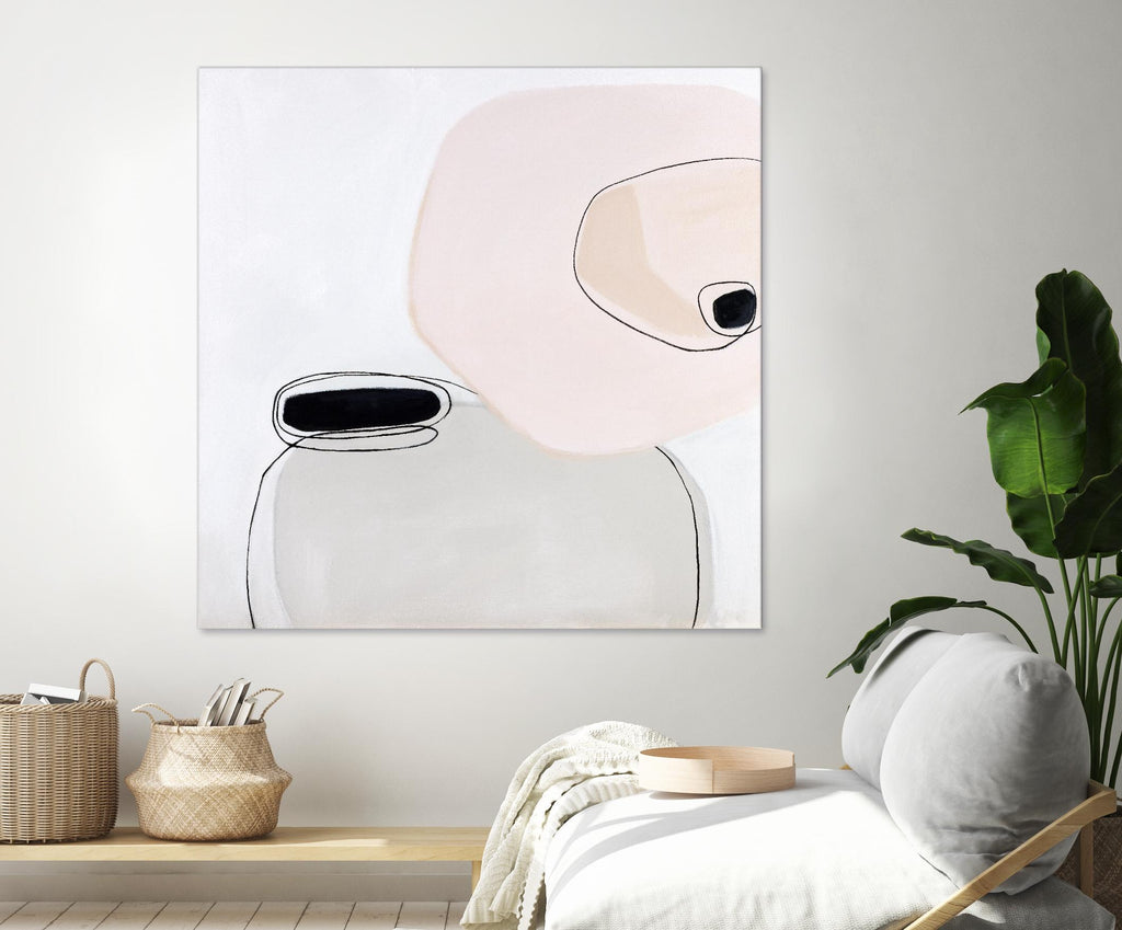 TRANQUILITY by Marvin on GIANT ART - pink abstract