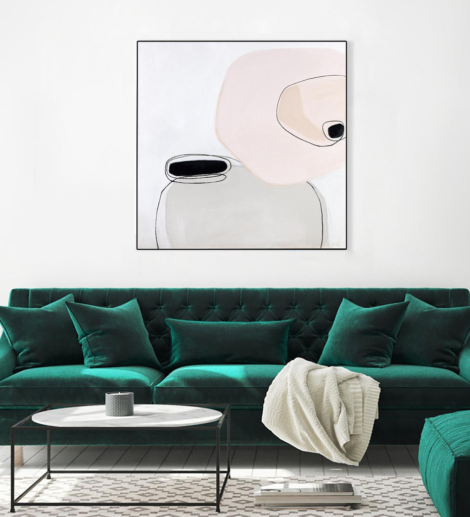 TRANQUILITY by Marvin on GIANT ART - pink abstract