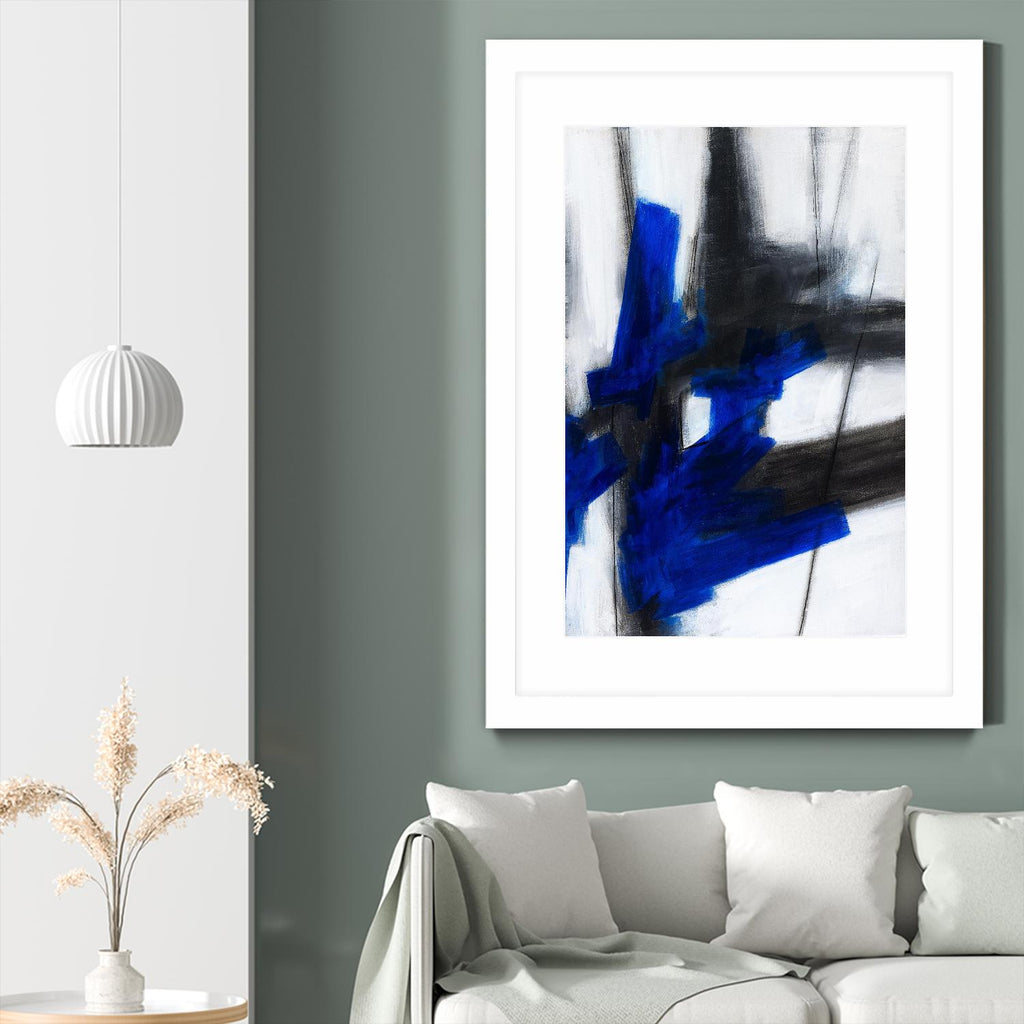 KIND OF BLUE by Marvin on GIANT ART - blue abstract