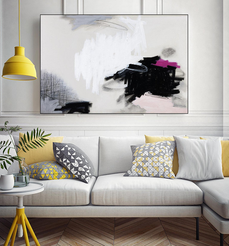 EMOTION by Marvin on GIANT ART - black abstract