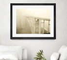Misty Bridge by Dennis Frates on GIANT ART - grey photo art