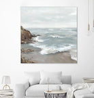 Beautiful Bay by Eva Watts on GIANT ART - blue abstract vacation